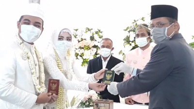 Kemenag Riau Kembali Buka Layanan Pernikahan di Kantor KUA dan Rumah Calon Pengantin